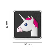 Patch PVC Licorne BLANC