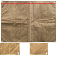 Tapis Velcro pour patchs et badges 70x100 cm TAN